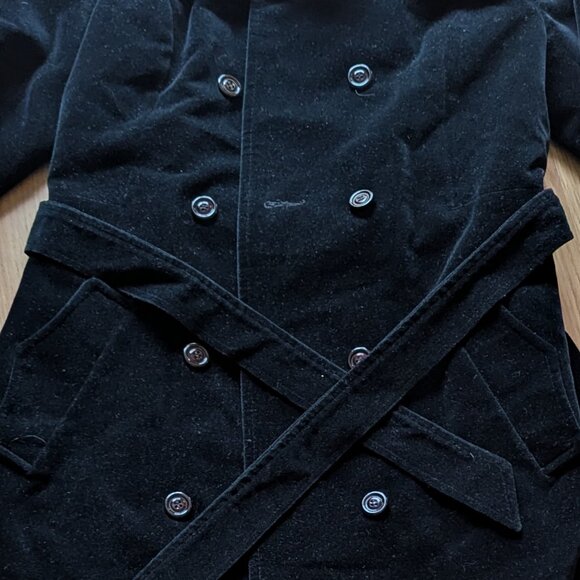 VTG Velour/Velvet Maxi Coat - Picture 4 of 7